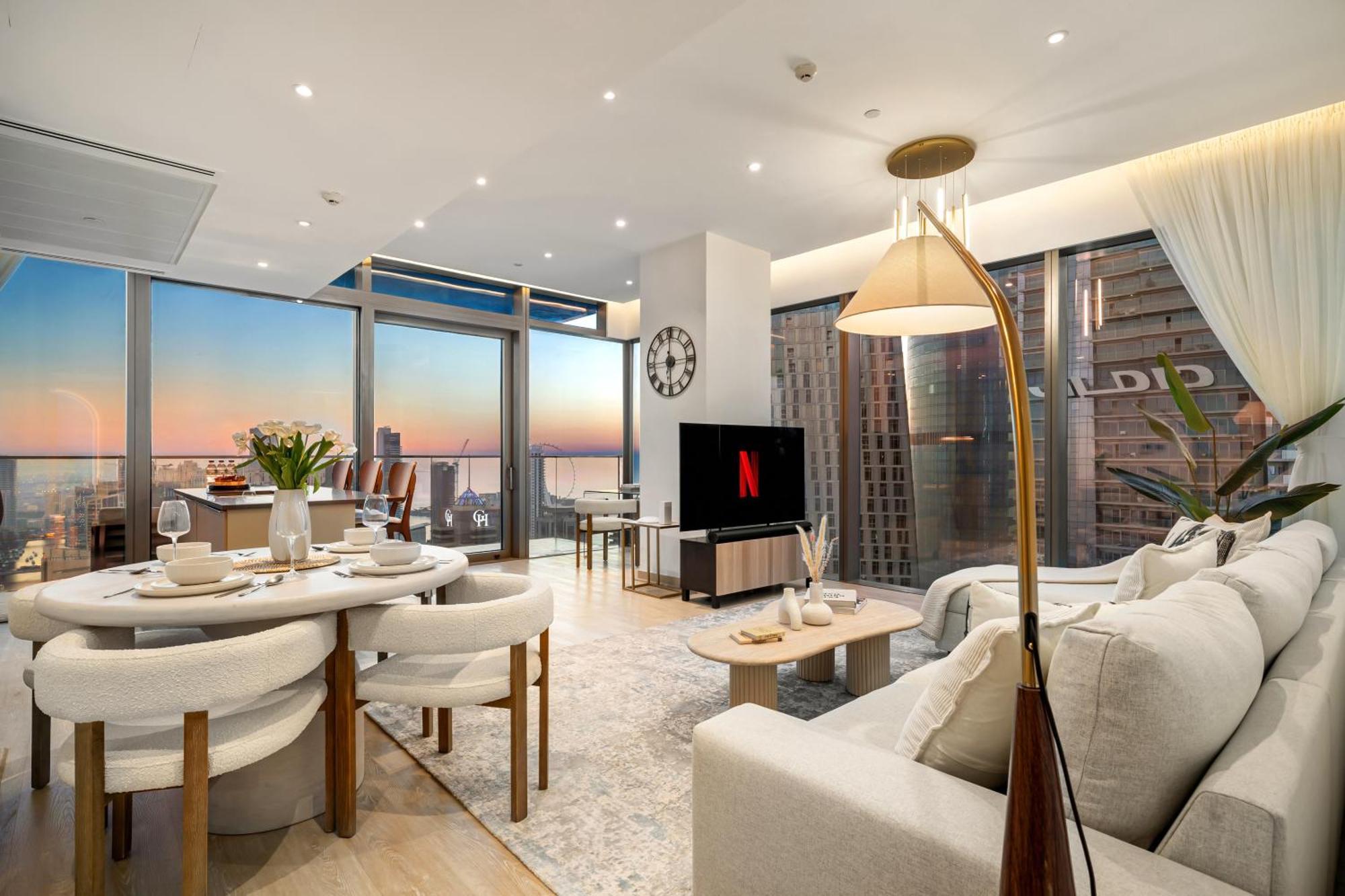 Marina Gate Luxury Full Marina & Sunset Sea Views Apartment *